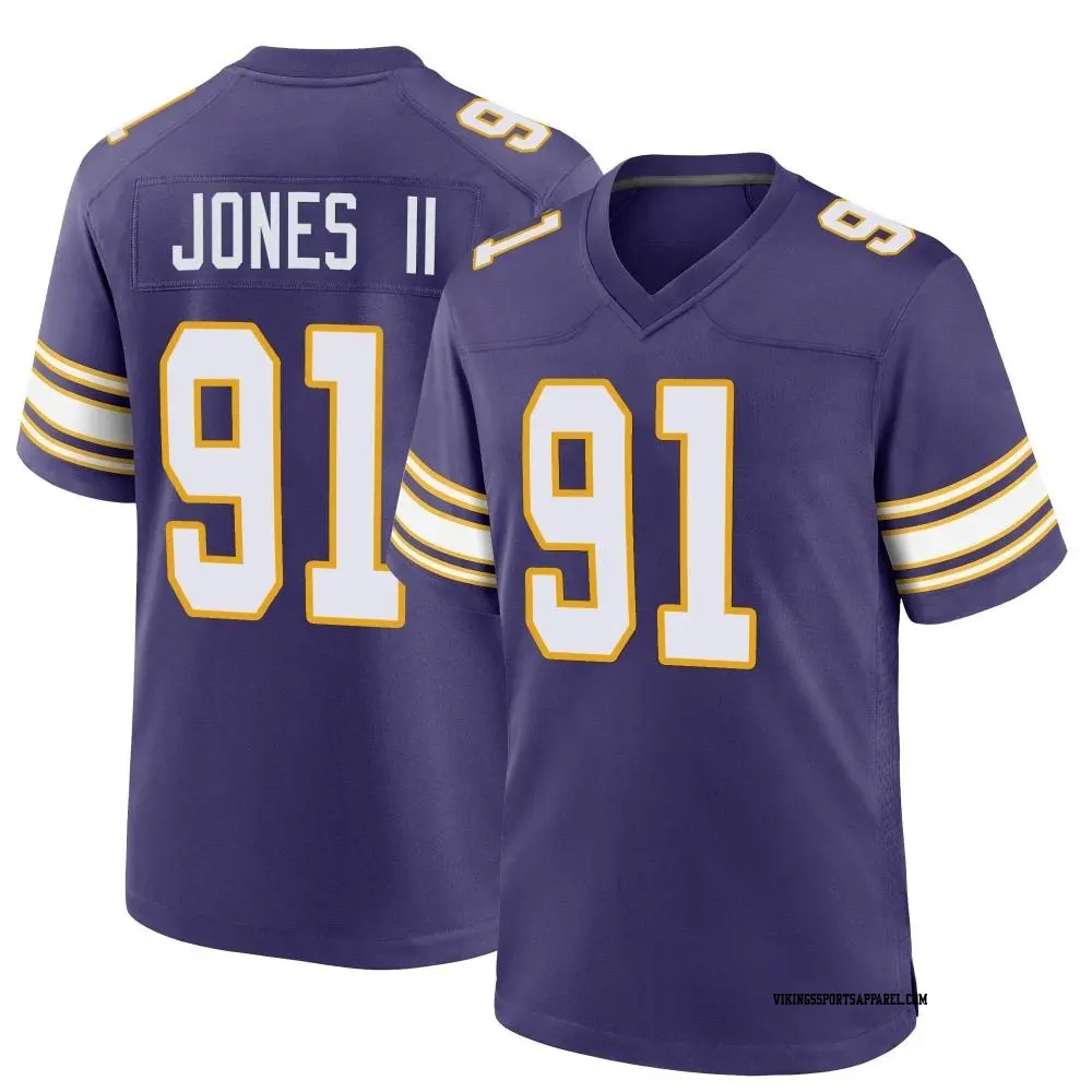 Pat Jones II Jersey for Men Women and Kids Vikings Store