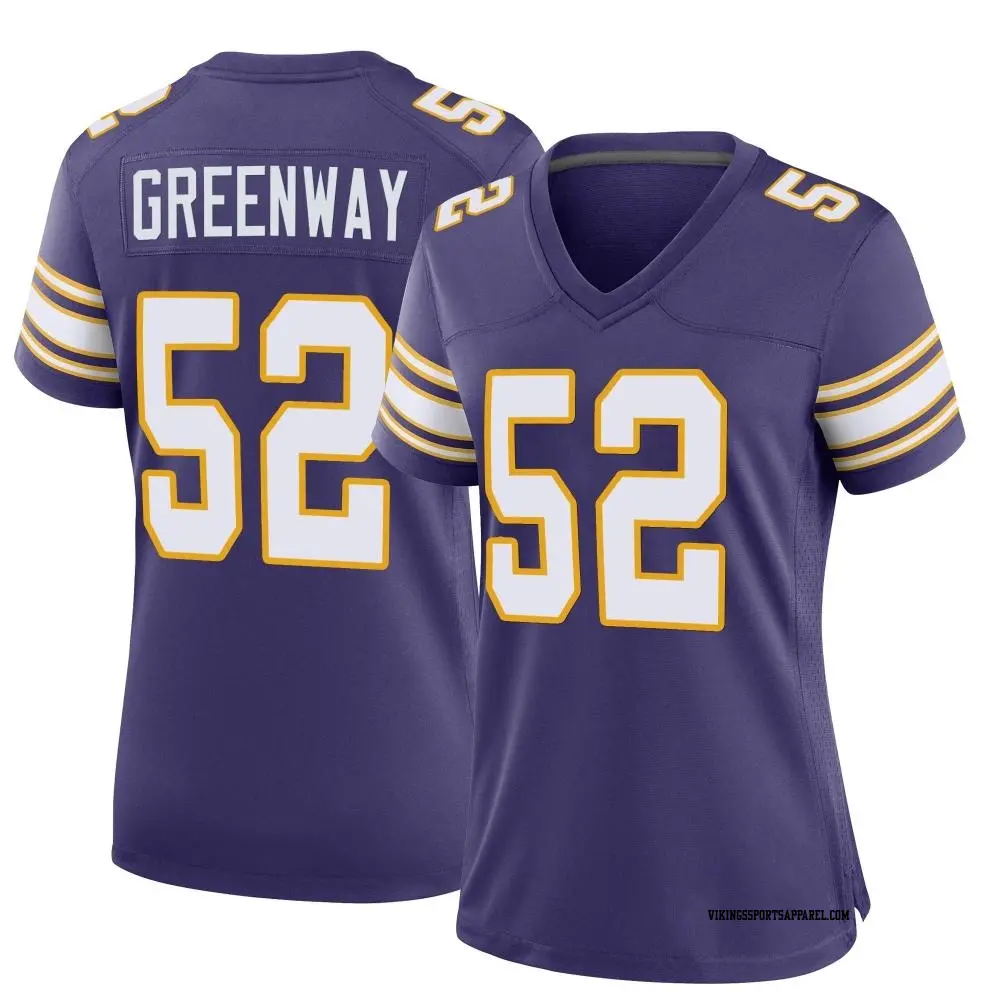 Chad Greenway Jersey Minnesota Vikings throwback 2024 style Men's XL NWT