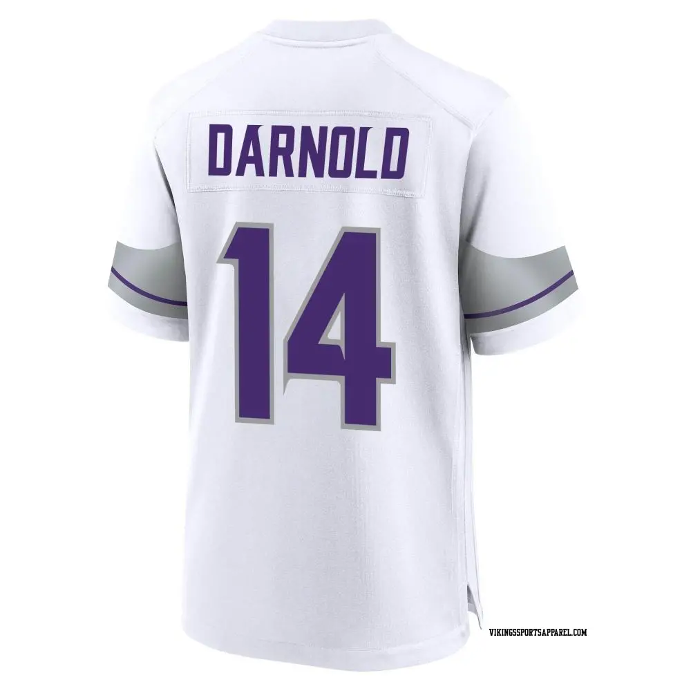 Game White Men s Sam Darnold Minnesota Vikings Alternate Jersey Vikings Store