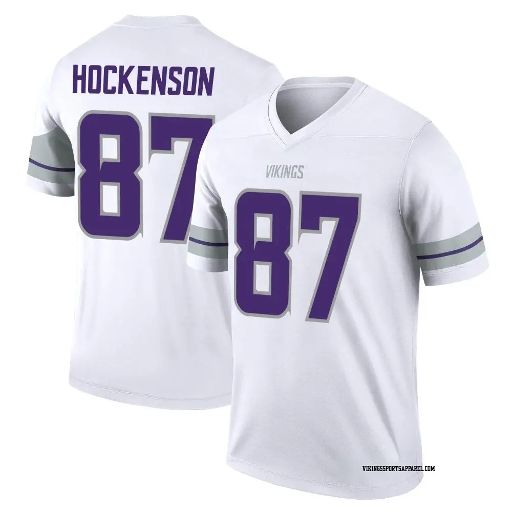 Limited White Youth T.J. Hockenson Minnesota Vikings Alternate Vapor F.U.S.E. Jersey Vikings Store