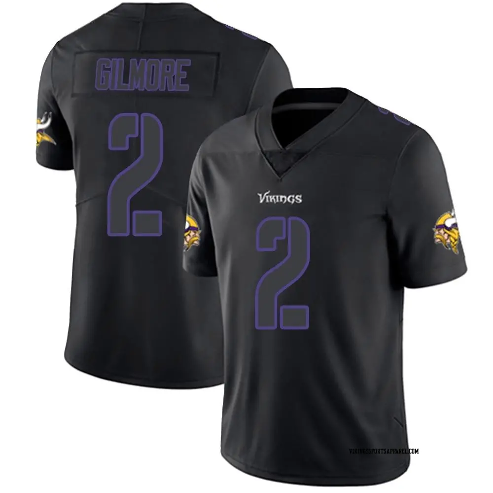 Limited Black Impact Youth Stephon Gilmore Minnesota Vikings Jersey Vikings Store