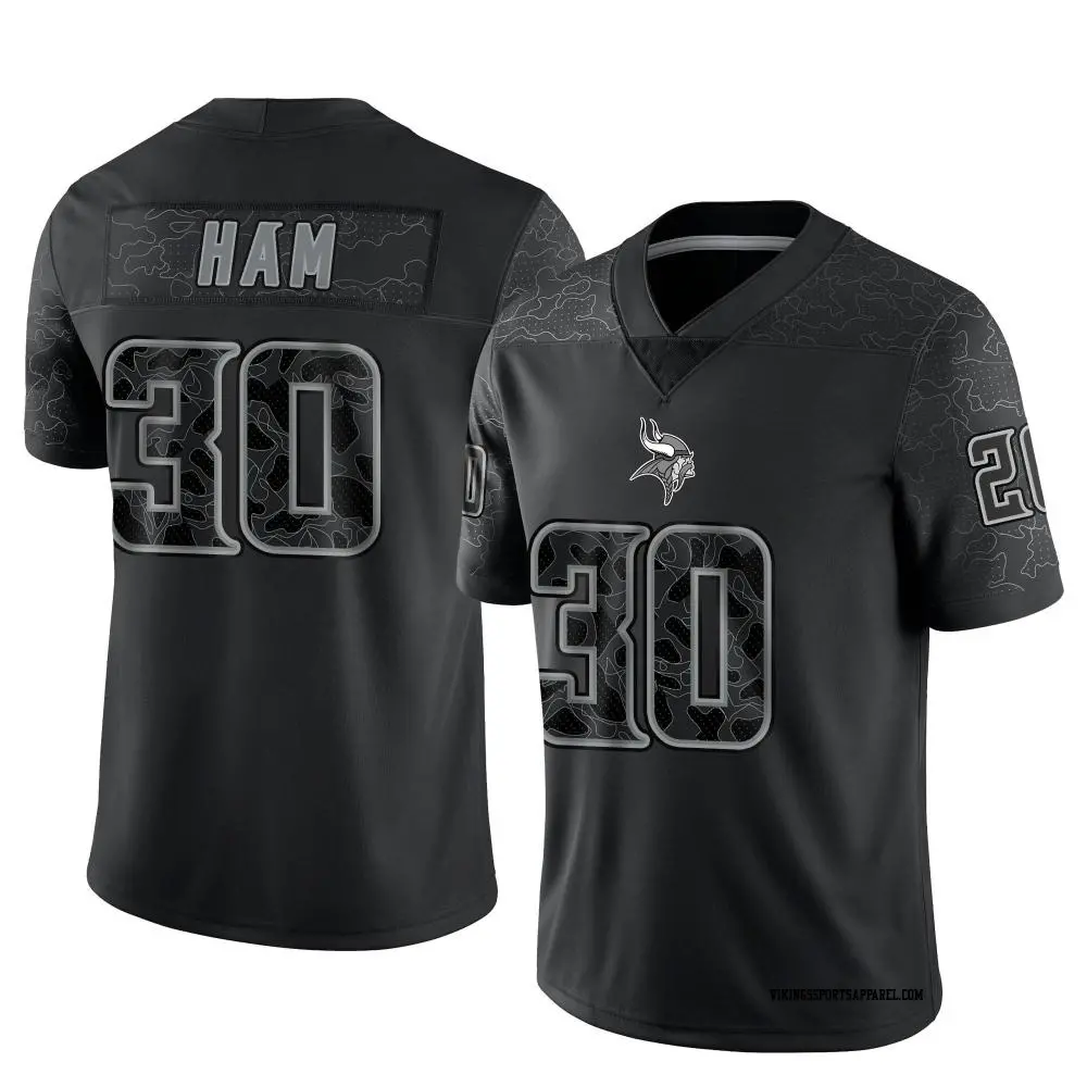 Black vikings jersey best sale