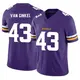 Limited Purple Men's Andrew Van Ginkel Minnesota Vikings Vapor F.U.S.E. Jersey