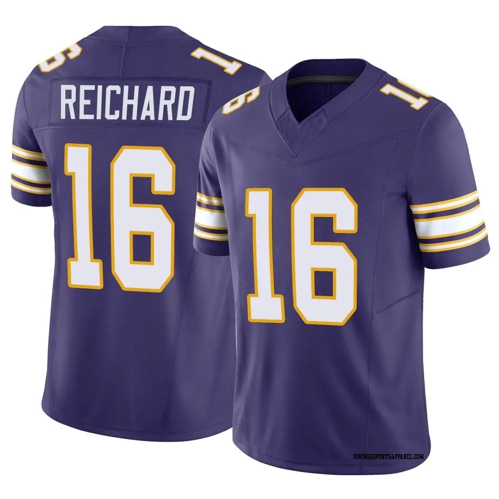 Limited Purple Men s Will Reichard Minnesota Vikings Classic Vapor F.U.S.E. Jersey Vikings Store