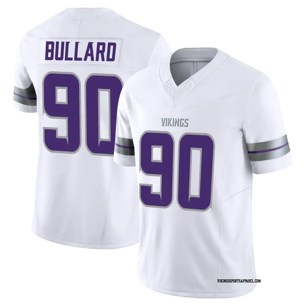 Limited White Men s Jonathan Bullard Minnesota Vikings Alternate Vapor F.U.S.E. Jersey Vikings Store