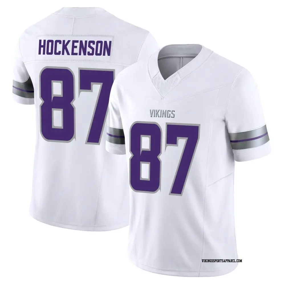 Limited White Youth T.J. Hockenson Minnesota Vikings Alternate Vapor F.U.S.E. Jersey Vikings Store